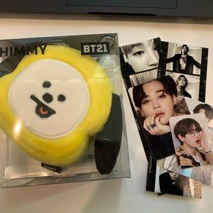 NEW BT21 Chimmy Keychain + Photocards